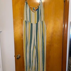 Francescas Striped Jumpsuit